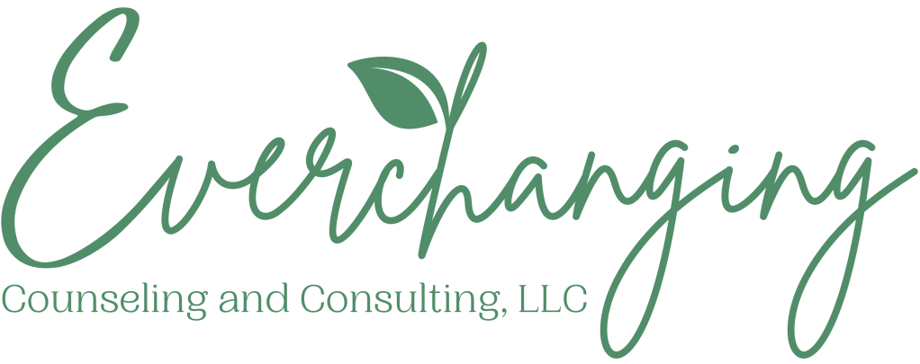 Everchanging Counseling logo in script