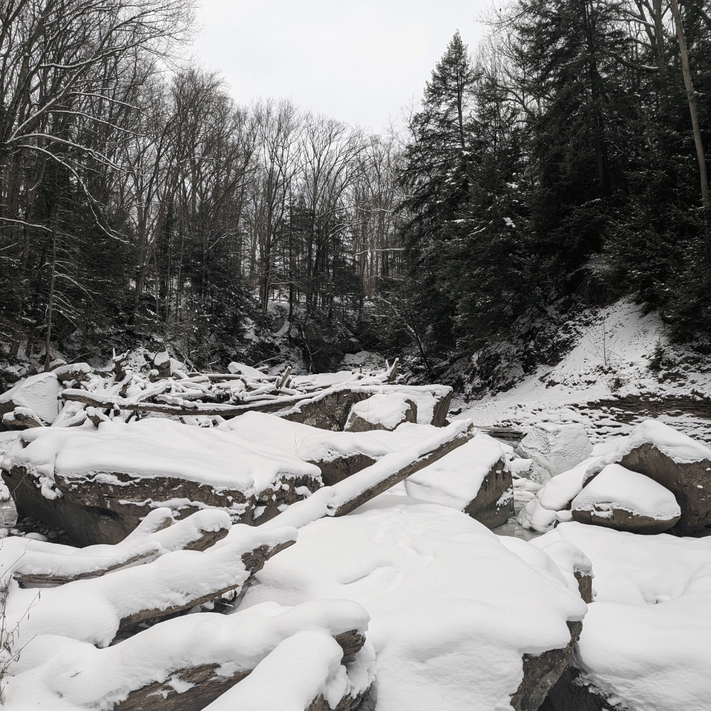 Gorge Loop in CVNP in winter